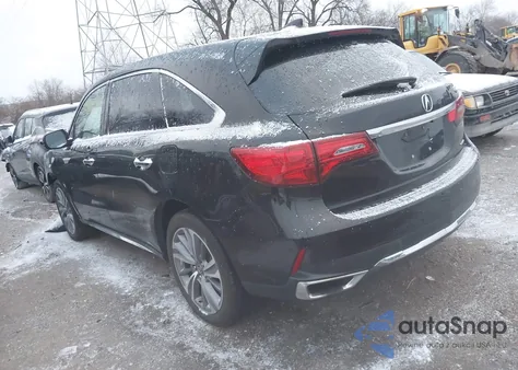 2017 Acura Mdx Technology Package z USA, uszkodzony, nr VIN 5FRYD4H51HB027962